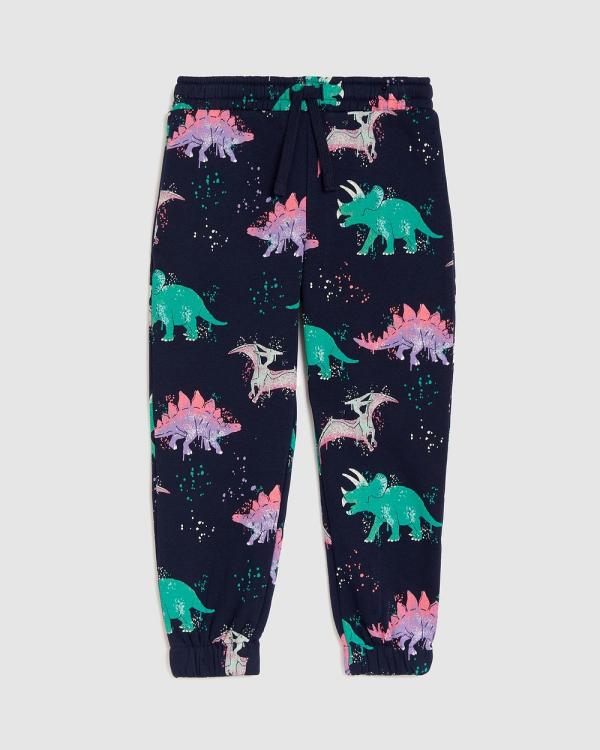 Marks & Spencer - Cotton Rich Dino Joggers - Joggers (Navy Mix) Cotton Rich Dino Joggers