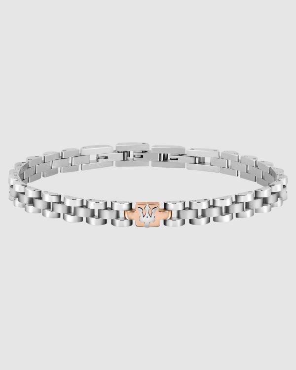 Maserati - Maserati Jewels Men's Bracelet - Jewellery (Silver) Maserati Jewels Men's Bracelet