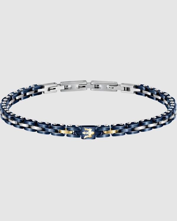 Maserati - Maserati Jewels Men's Ceramic Bracelet - Jewellery (Blue) Maserati Jewels Men's Ceramic Bracelet