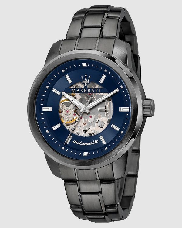 Maserati - Sucesso 44mm Grey Stainless Steel Watch - Watches (Grey) Sucesso 44mm Grey Stainless Steel Watch