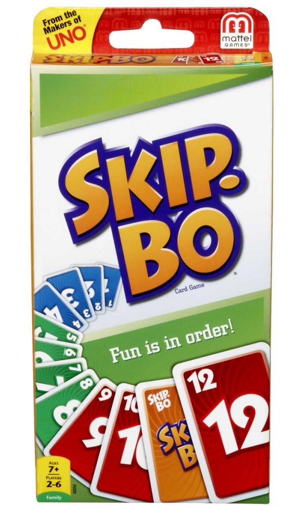 Mattel Games - Skip Bo Card Game - Games (Multi) Skip Bo Card Game