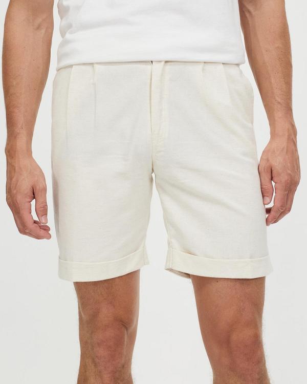 Merlino Street - Weekender Chino Shorts - Chino Shorts (Natural) Weekender Chino Shorts