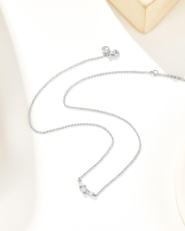 Mestige - Beautifully Broken Vibrant Necklace   Silver Plated - Jewellery (Gold) Beautifully Broken Vibrant Necklace - Silver Plated