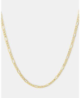 Michael Hill - 50cm Hollow Figaro Chain in 10ct Yellow Gold - Jewellery (Yellow) 50cm Hollow Figaro Chain in 10ct Yellow Gold