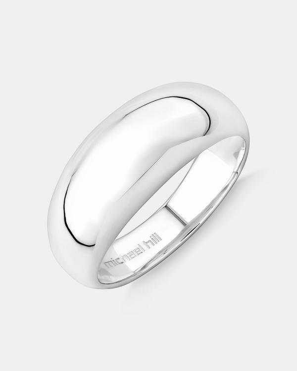 Michael Hill - Dome Ring in Sterling Silver - Jewellery (Silver) Dome Ring in Sterling Silver