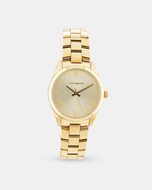 Michael Hill - Ladies' Watch in Gold Tone Stainless Steel - Watches (Yellow) Ladies' Watch in Gold Tone Stainless Steel