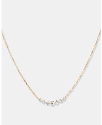 Michael Hill - Necklace with 0.25 Carat TW of Diamonds in 18kt Yellow Gold - Jewellery (Yellow) Necklace with 0.25 Carat TW of Diamonds in 18kt Yellow Gold