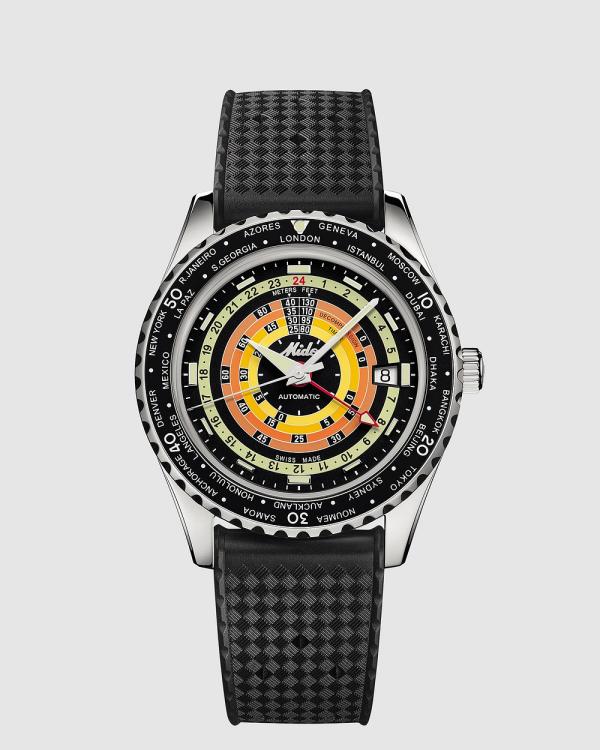 Mido - Mido Ocean Star Decompression Worldtimer - Watches (Black) Mido Ocean Star Decompression Worldtimer