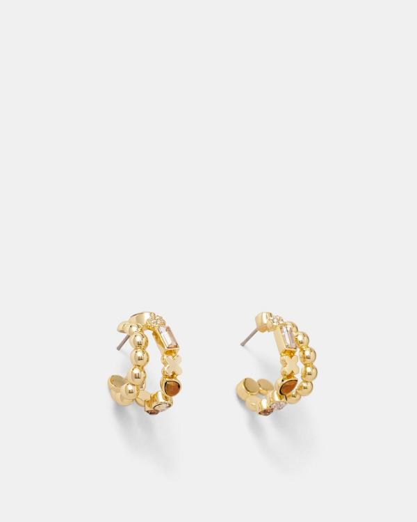 MIMCO - Paradisal Double Hoop Earrings - Jewellery (Gold) Paradisal Double Hoop Earrings