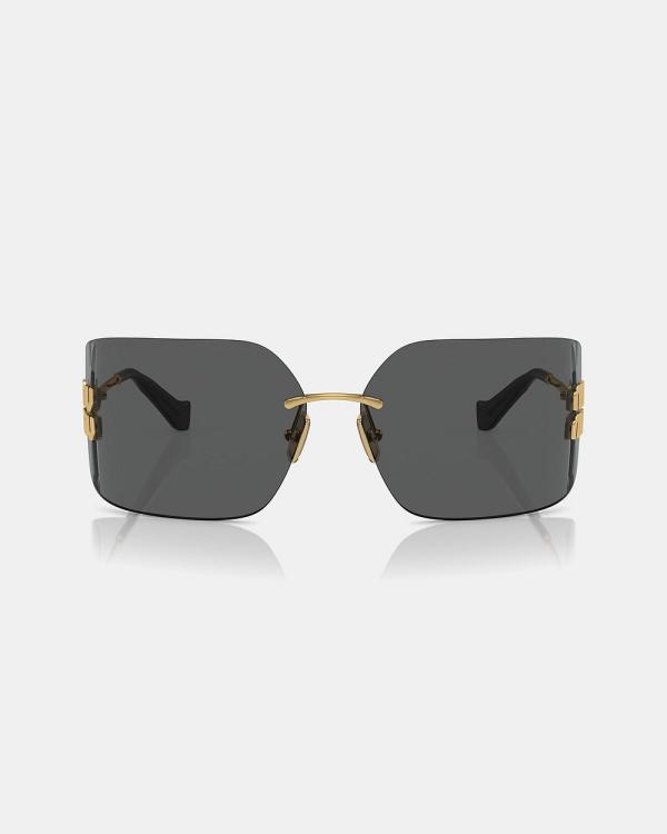 Miu Miu - 0MU 54YS - Sunglasses (Gold) 0MU 54YS