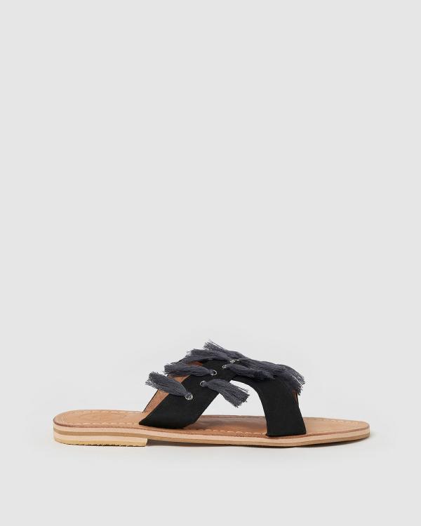 Miz Casa and Co - Sandbar Sandals - Casual Shoes (Black) Sandbar Sandals