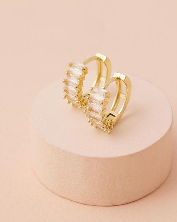 Moira Hughes - The White Label - The Rossi Hoops - Jewellery (Gold) The Rossi Hoops