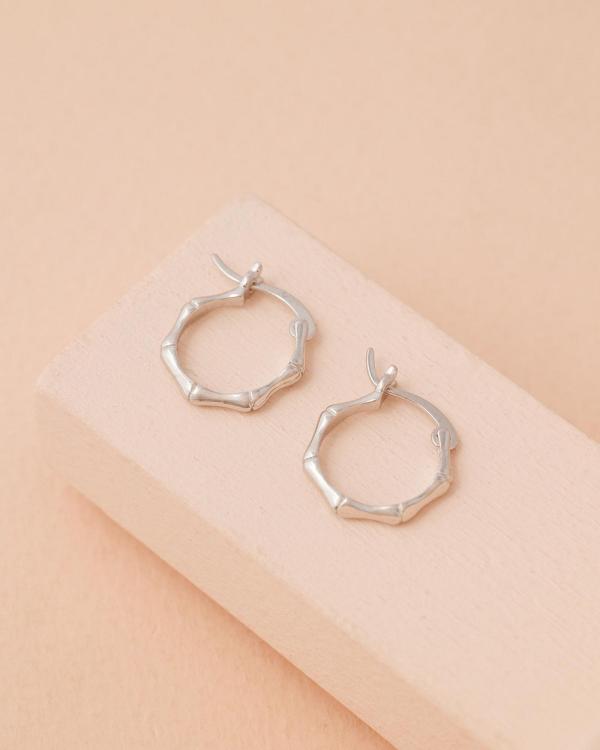 Moira Hughes - The White Label - Tika Hoop Earrings - Jewellery (Silver) Tika Hoop Earrings