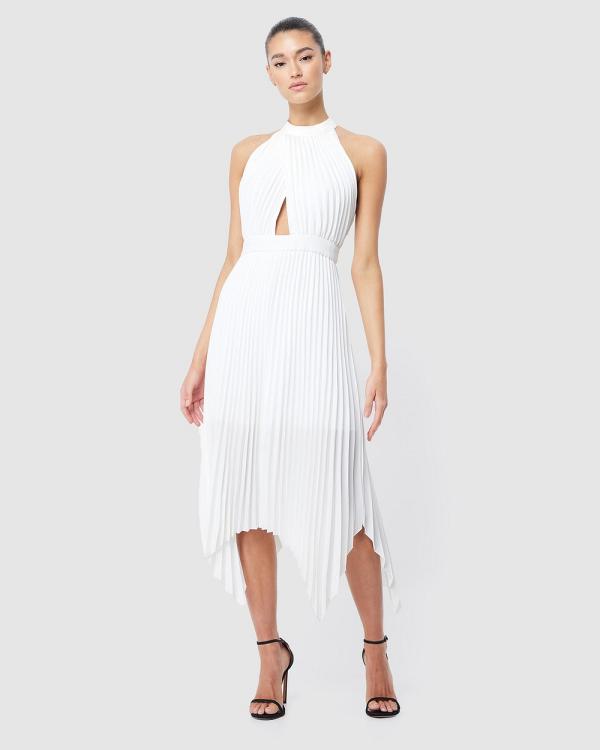Mossman - Rapture Midi Dress   ICONIC EXCLUSIVE - Dresses (White) Rapture Midi Dress - ICONIC EXCLUSIVE