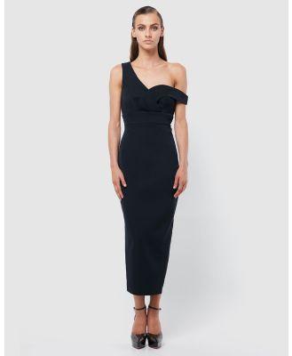 Mossman - Virtuous One Shoulder Dress - Dresses (Navy) Virtuous One Shoulder Dress
