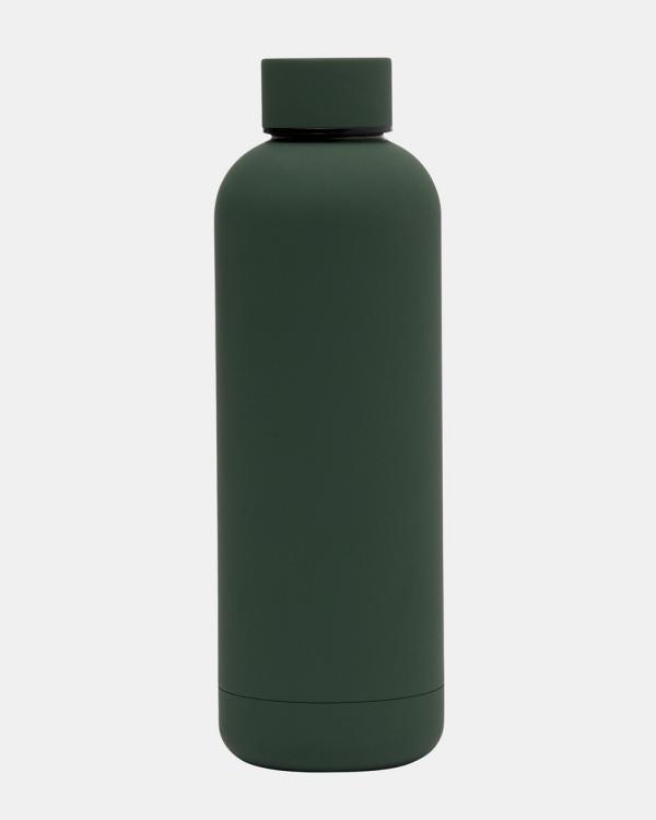 MoveActive - Insulated Drink Bottle - Gym & Yoga (Forest Green) Insulated Drink Bottle