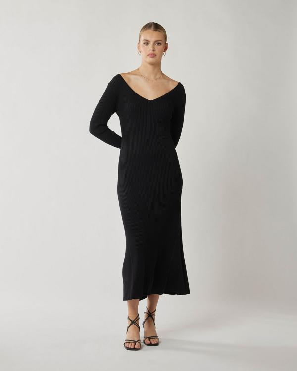 MVN - Bellagio Knit Dress - Dresses (Black) Bellagio Knit Dress