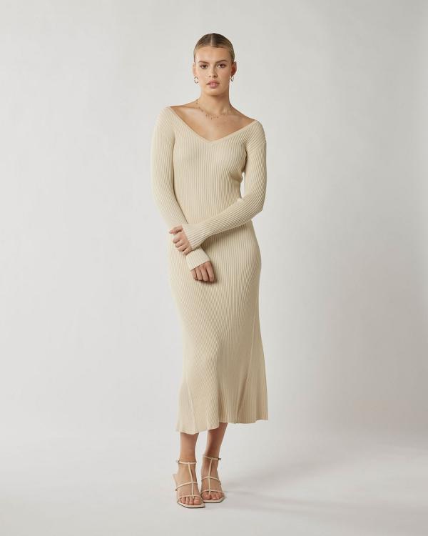 MVN - Bellagio Knit Dress - Dresses (Stone) Bellagio Knit Dress