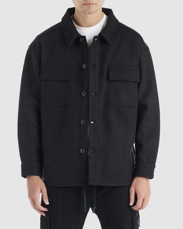 Nana Judy - Durant Shacket - Coats & Jackets (Black) Durant Shacket
