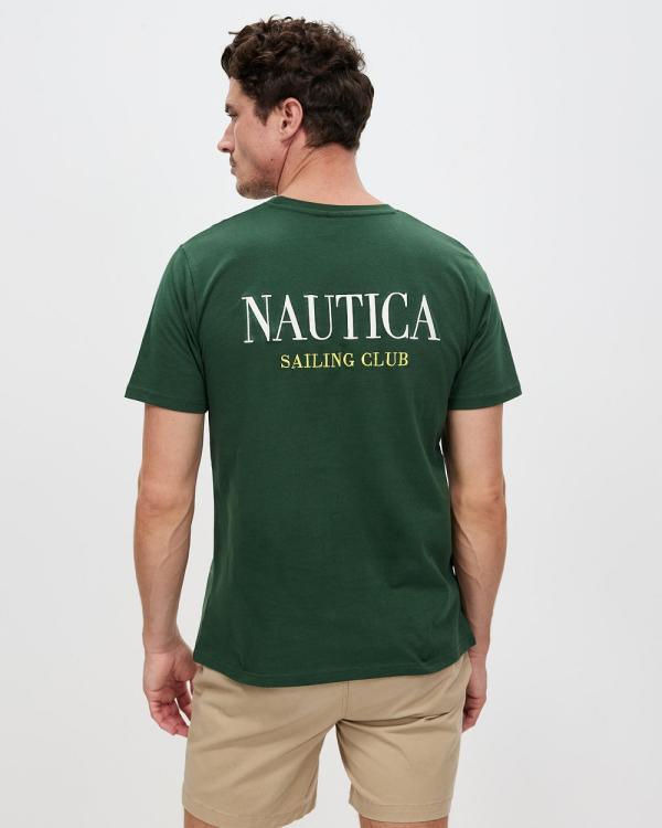 NAUTICA - Beeston T Shirt - T-Shirts & Singlets (Natural Green) Beeston T-Shirt