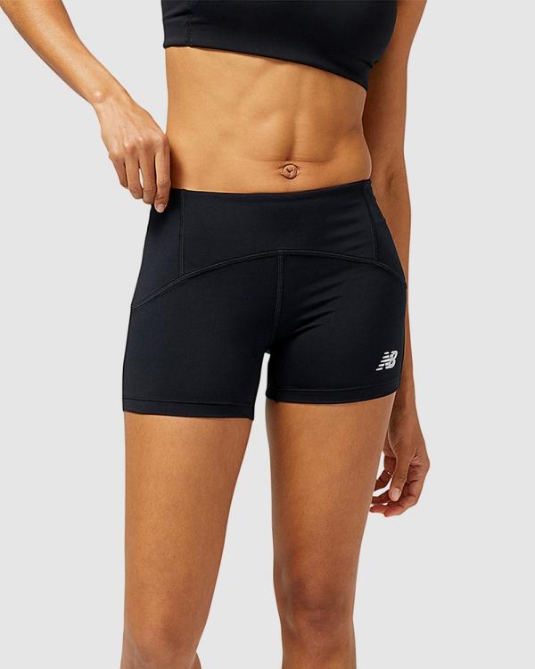 New Balance - Accelerate Pacer 3.5 Inch Fitted Shorts - Shorts (Black) Accelerate Pacer 3.5 Inch Fitted Shorts