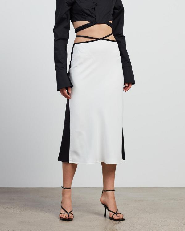 Nicola Finetti - Amy Skirt - Skirts (Black & White) Amy Skirt