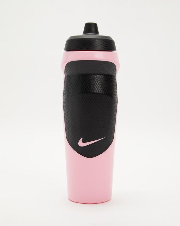 Nike - Hypersport Bottle 20oz - Water Bottles (Perfect Pink & Black) Hypersport Bottle 20oz