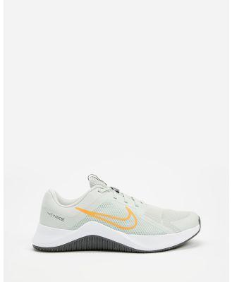 Nike - MC Trainer 2 Workout Shoes - Training (Light Silver, Bright Mandarin & Iron Grey) MC Trainer 2 Workout Shoes