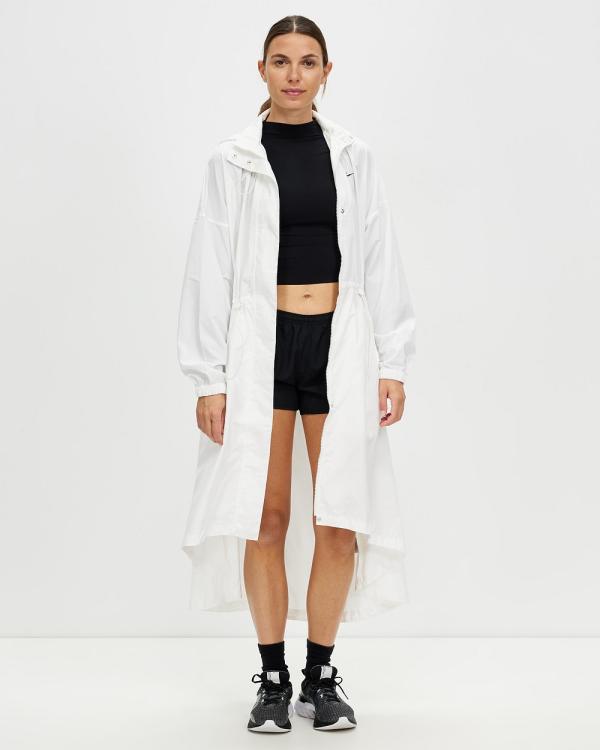 Nike - Sportswear Essential Trench Coat - Trench Coats (Sail & Black) Sportswear Essential Trench Coat
