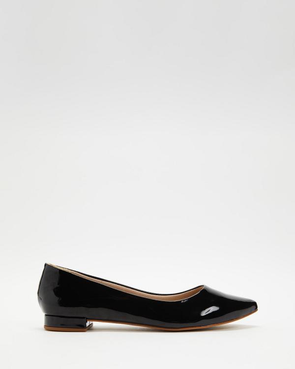 Nina Armando - Matilda - Ballet Flats (Black Patent) Matilda