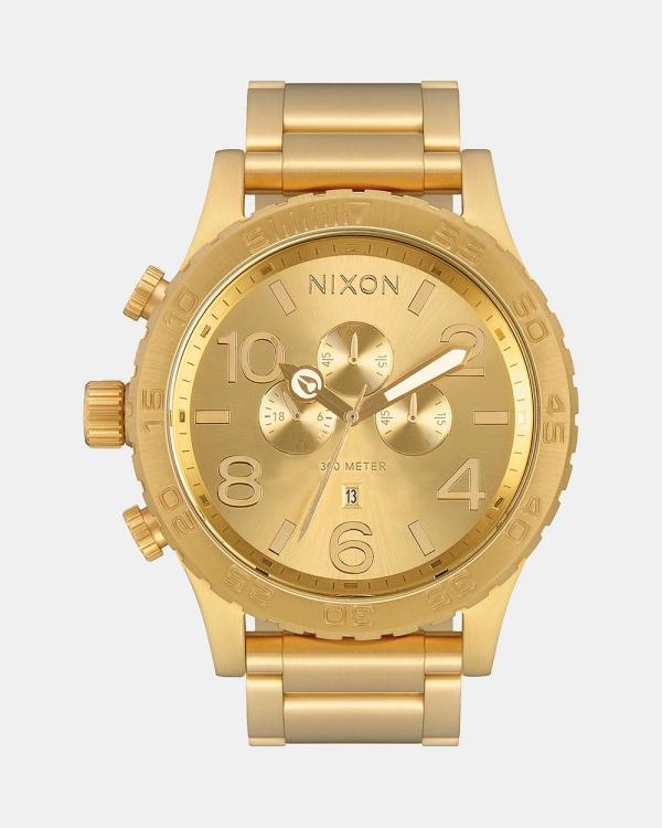 Nixon - 51 30 Chrono Watch - Watches (All Gold) 51-30 Chrono Watch
