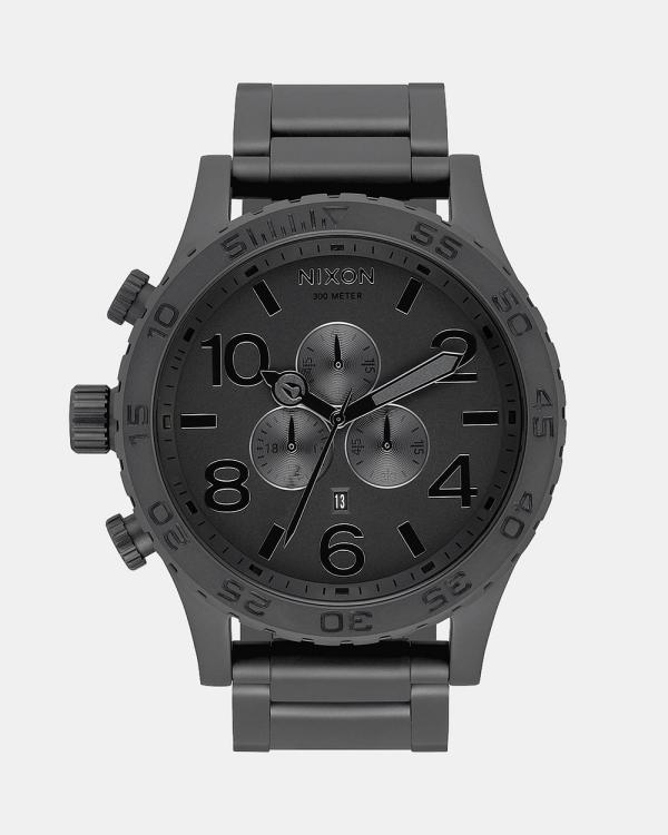 Nixon - 51 30 Chrono Watch - Watches (Matte Black) 51-30 Chrono Watch