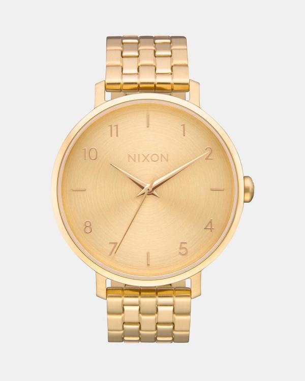 Nixon - Arrow Watch - Watches (All Gold) Arrow Watch