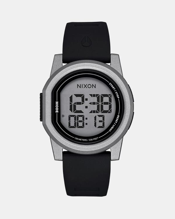 Nixon - Disk Watch - Watches (Gunmetal & Black & Positive) Disk Watch