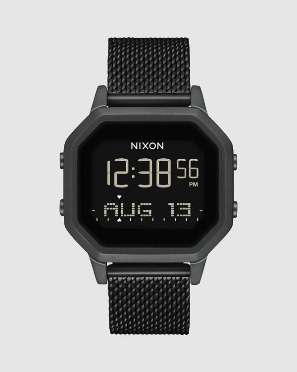 Nixon - Siren Milanese - Watches (All Black) Siren Milanese