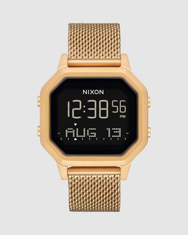 Nixon - Siren Milanese - Watches (All Gold) Siren Milanese
