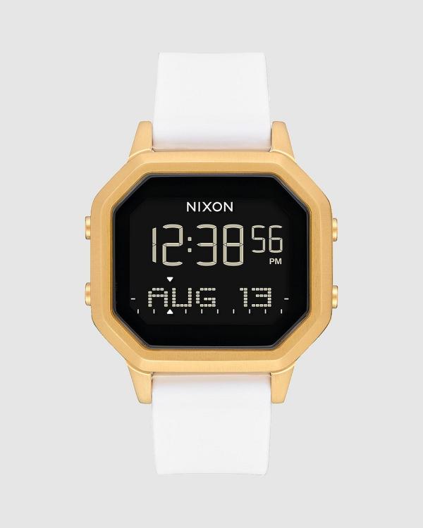 Nixon - Siren SS - Watches (Gold / White) Siren SS