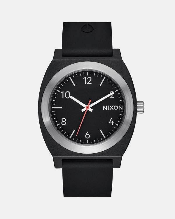 Nixon - Time Teller OPP Watch - Watches (Black & Black) Time Teller OPP Watch