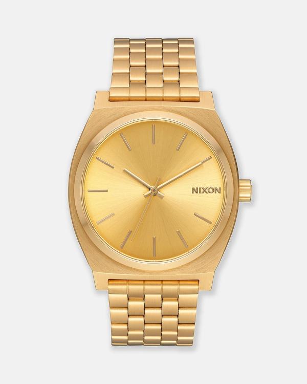 Nixon - Time Teller Watch - Watches (All Gold & Gold) Time Teller Watch