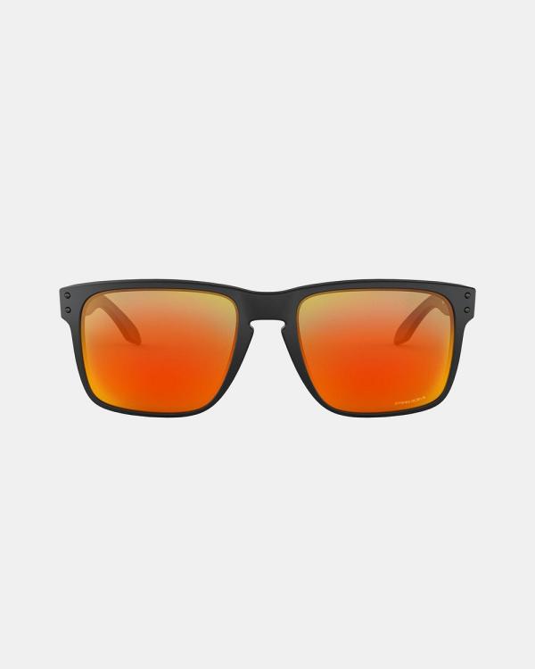 Oakley - Holbrook™ XL - Sunglasses (Black & Prizm Ruby) Holbrook™ XL