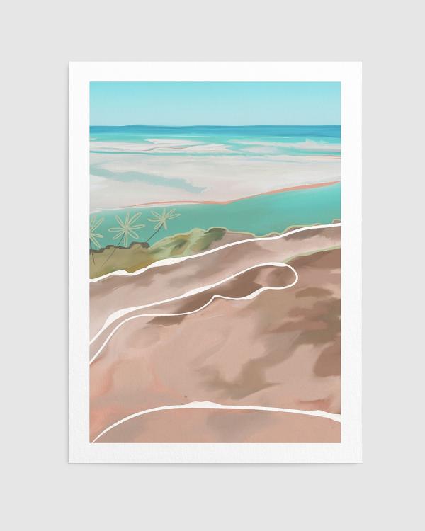 Olive et Oriel - Paradise Beach II - Home (Paradise Beach II Art Print) Paradise Beach II