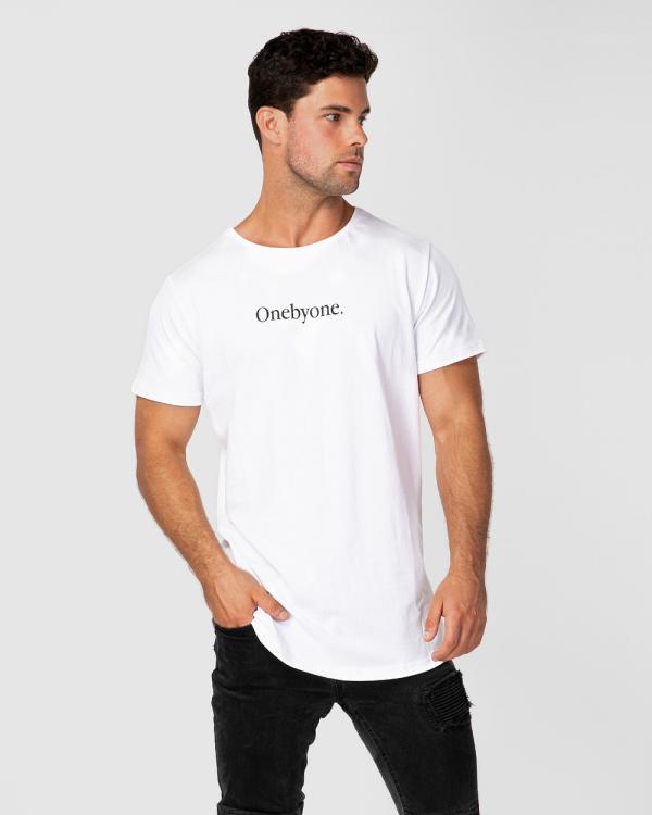 ONEBYONE - Getaway T Shirt - Short Sleeve T-Shirts (White) Getaway T-Shirt