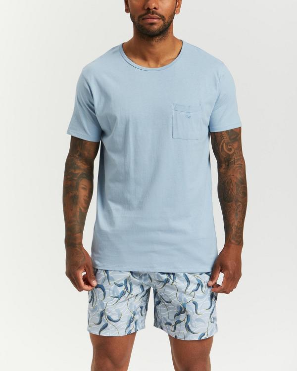 ORIGINAL WEEKEND - Essential Beach T Shirt - T-Shirts & Singlets (Steel Fade) Essential Beach T-Shirt