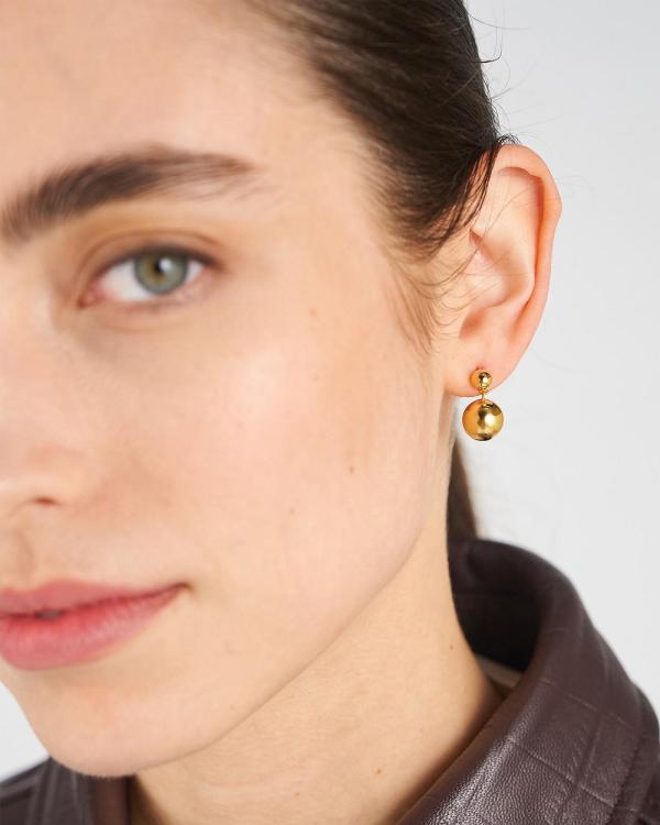 Oroton - Bonnie Bead Drop Earrings - Jewellery (Gold) Bonnie Bead Drop Earrings