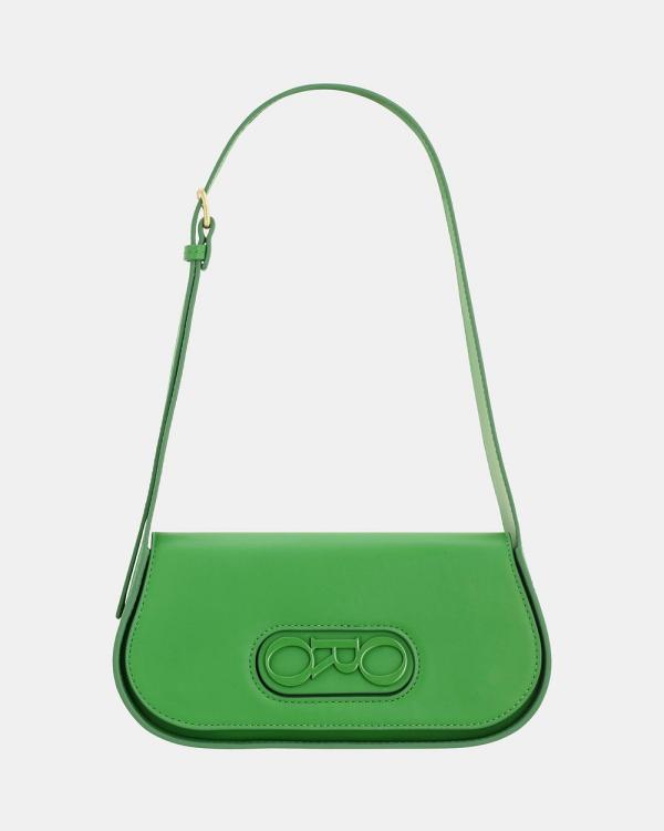 Oroton - Oro Baguette Bag - Bags (Jewel Green) Oro Baguette Bag