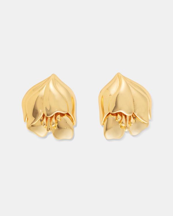 Oroton - Tulip Earrings - Jewellery (Gold) Tulip Earrings
