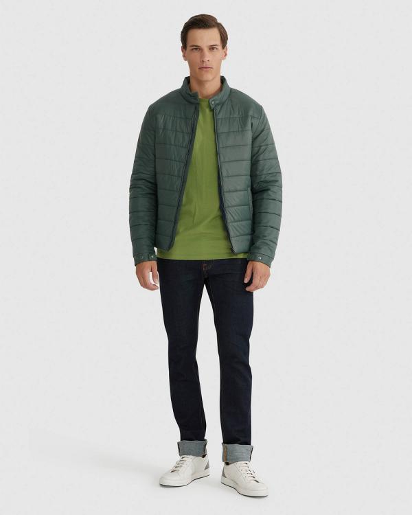 Oxford - Beck Eco Filling Puffa Jacket - Coats & Jackets (Green Medium) Beck Eco Filling Puffa Jacket