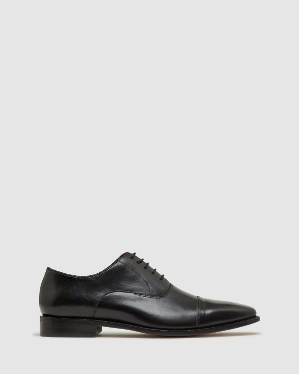 Oxford - Christopher Goodyear Welted Shoes - Flats (Black) Christopher Goodyear Welted Shoes