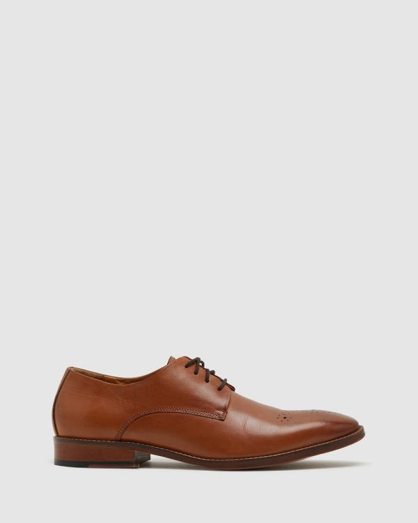 Oxford - Olivier Leather Derby Shoe - Dress Shoes (Brown Medium) Olivier Leather Derby Shoe