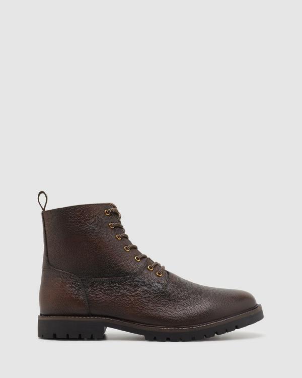 Oxford - Regent Leather Urban Boot - Boots (Brown Dark) Regent Leather Urban Boot